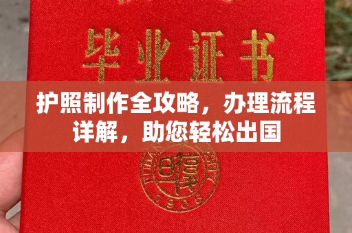 临清护照制作全攻略，办理流程详解，助您轻松出国