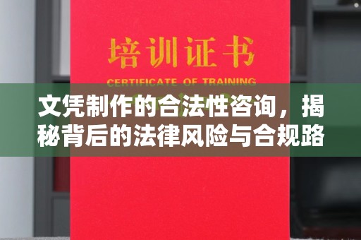 临清文凭制作的合法性咨询，揭秘背后的法律风险与合规路径